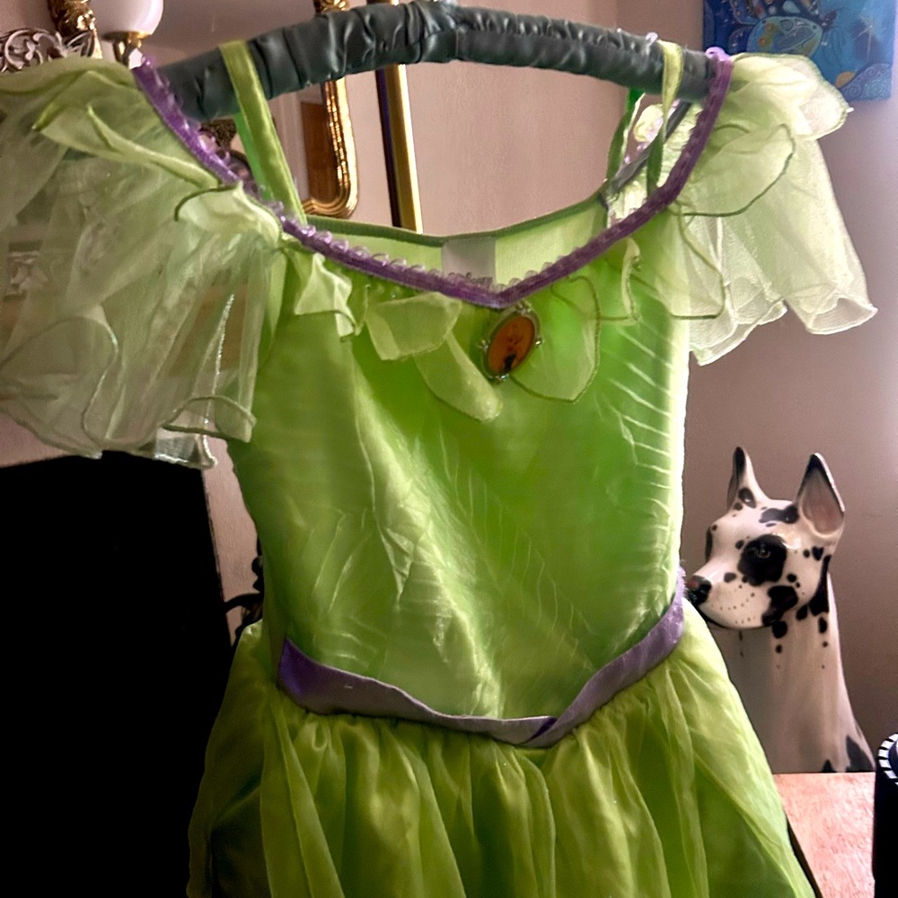disney tinkerbell costume Dress Sz 9-10 - Picture 2 of 5